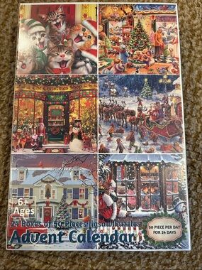 Jigsaw puzzles advent calendar